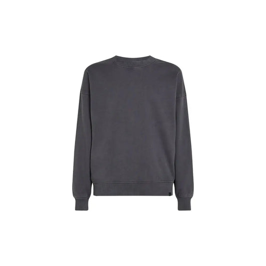 Calvin Klein Jeans Graues Baumwoll-Sweatshirt Calvin Klein Jeans