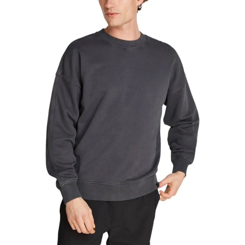 Calvin Klein Jeans Graues Baumwoll-Sweatshirt Calvin Klein Jeans