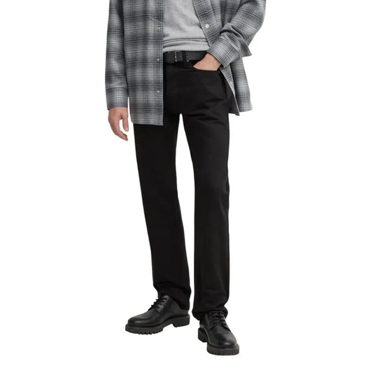 Calvin Klein Jeans Schwarze Cotton Relaxed Fit Jeans Calvin Klein Jeans