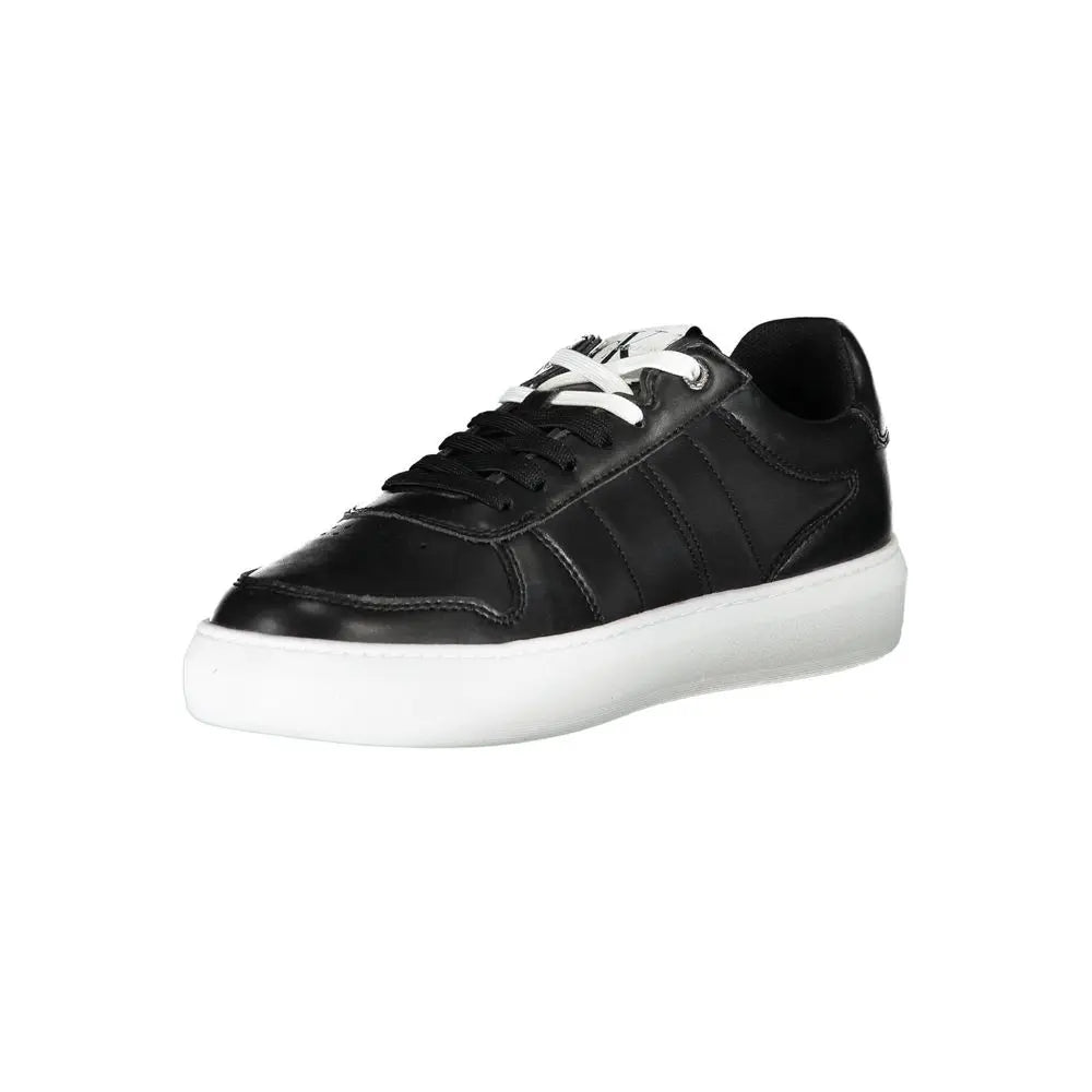 Calvin Klein Schwarzer Polyester Herren Sneaker Calvin Klein