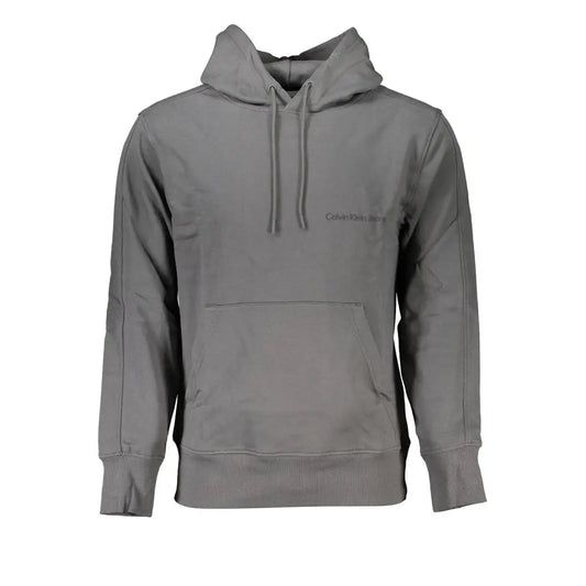 Calvin Klein Elegantes graues Sweatshirt mit Kapuze Calvin Klein