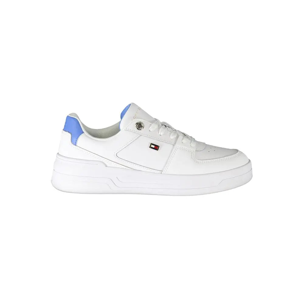 Tommy Hilfiger Sneaker aus weißem Polyester Tommy Hilfiger