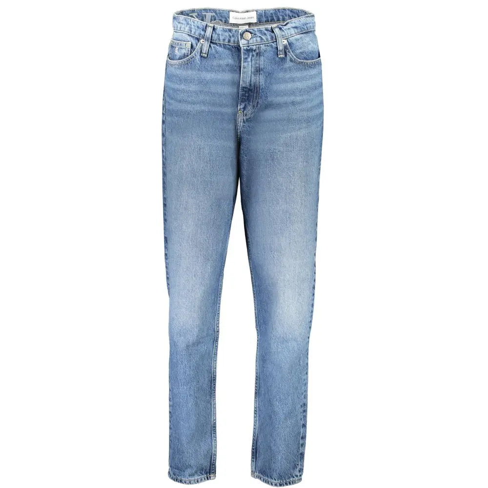 Calvin Klein Blaue Baumwolle Damenjeans Calvin Klein