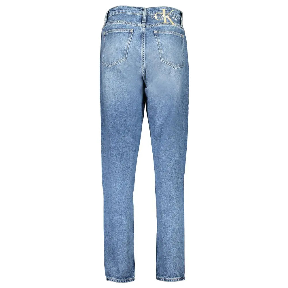 Calvin Klein Blaue Baumwolle Damenjeans Calvin Klein
