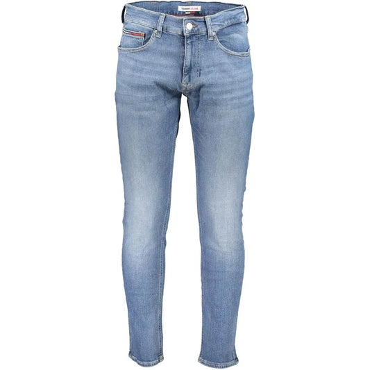 Tommy Hilfiger Blaue Baumwolle Männer Jeans Tommy Hilfiger