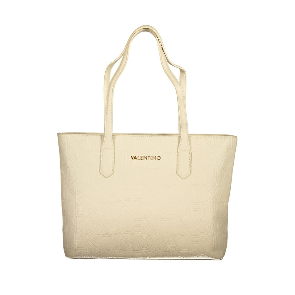 Mario Valentino Beige Polyethylen Handtasche