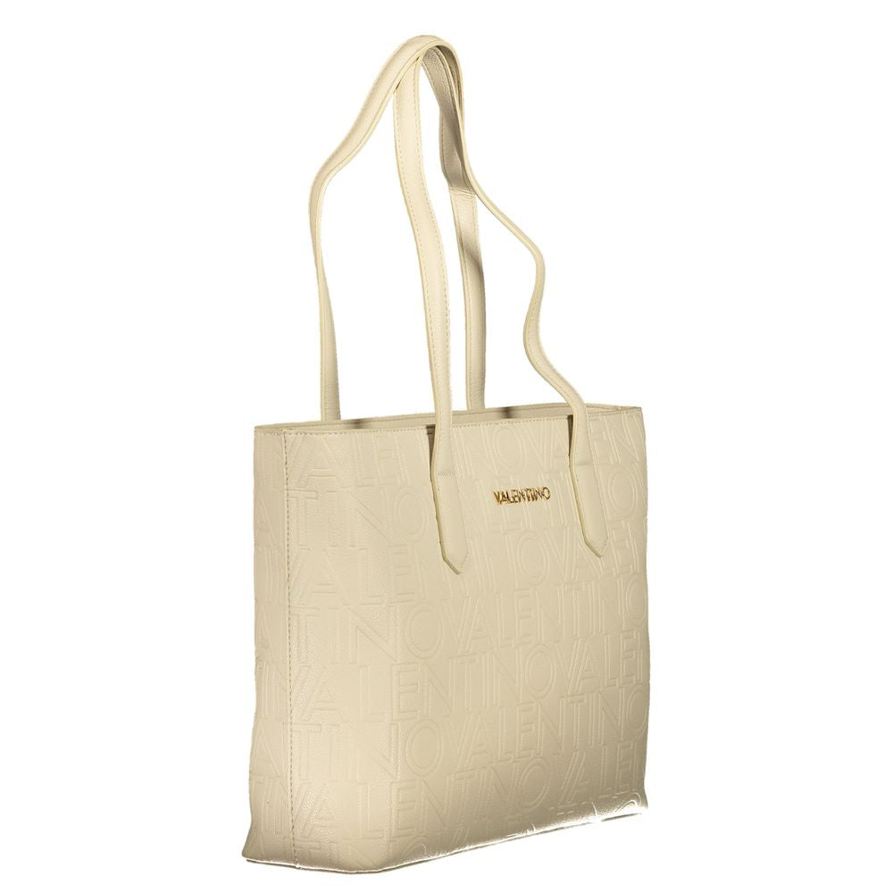 Mario Valentino Beige Polyethylen Handtasche