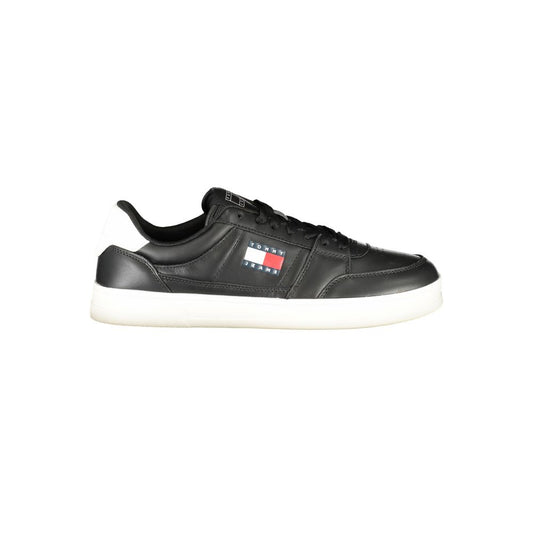Tommy Hilfiger Schwarzer Polyester-Sneaker