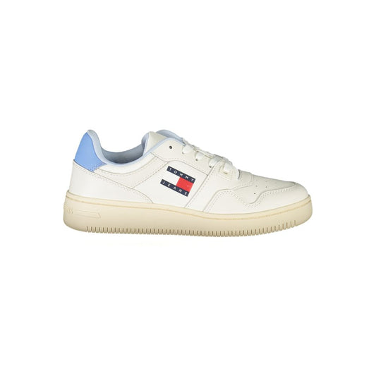 Tommy Hilfiger Weißer Polyester-Sneaker