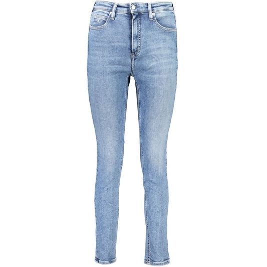 Calvin Klein Blaue Baumwoll-Jeans aus Denim