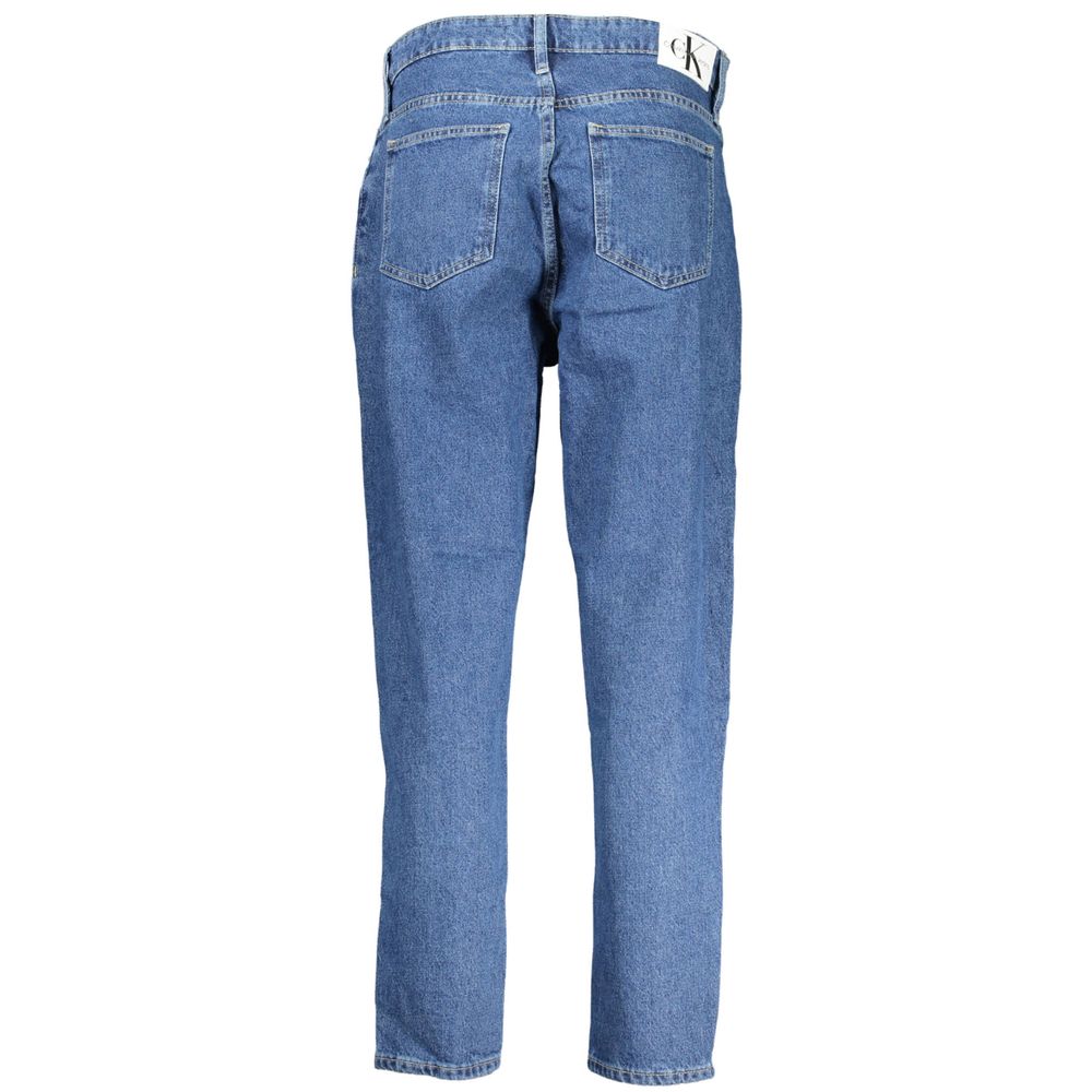 Calvin Klein Blaue Baumwoll-Jeans aus Denim