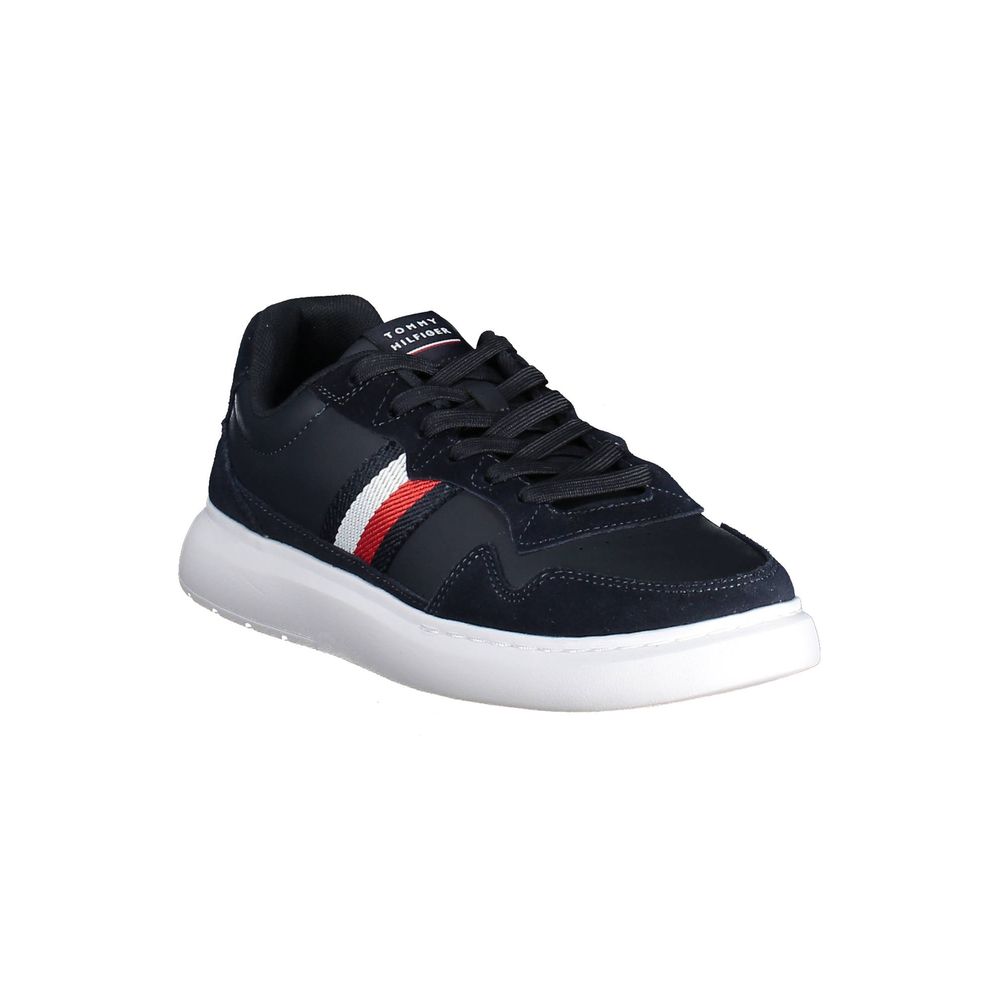 Tommy Hilfiger Blauer Polyester-Sneaker