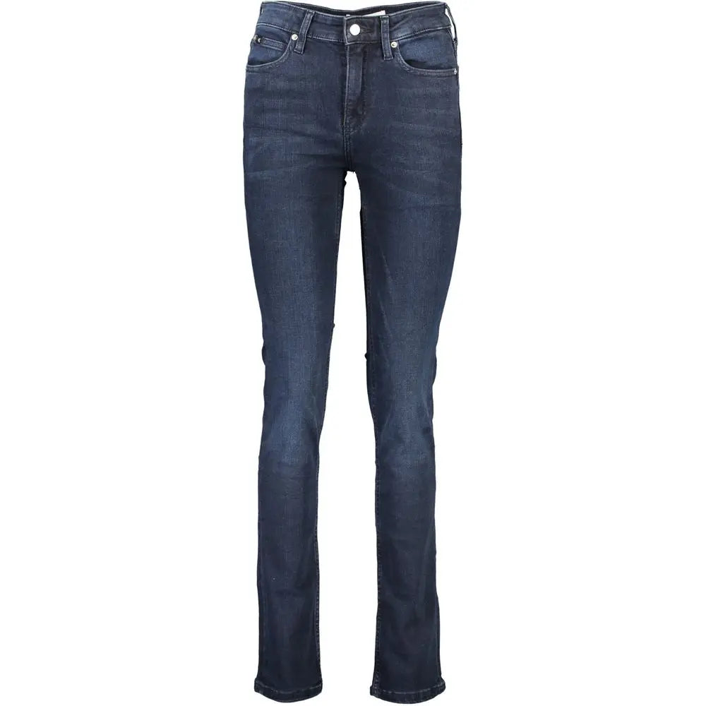 Calvin Klein Blaue Baumwoll-Jeans Calvin Klein