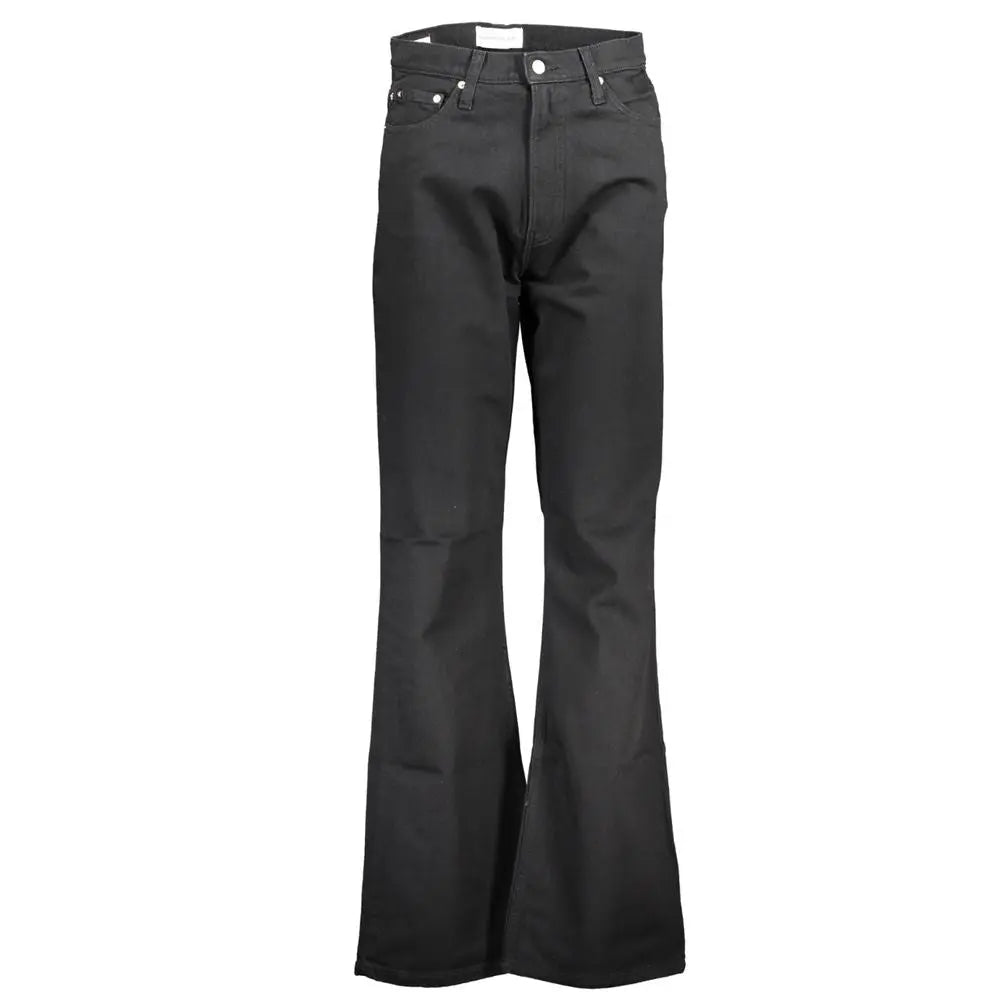 Calvin Klein Schwarz Baumwolle Frauen Jeans Calvin Klein