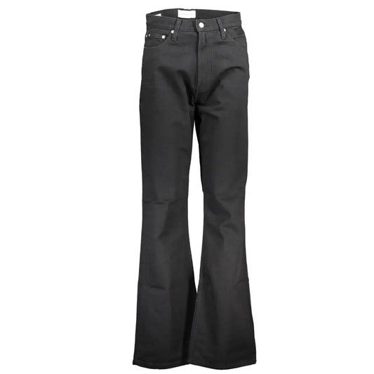Calvin Klein Schwarz Baumwolle Frauen Jeans Calvin Klein