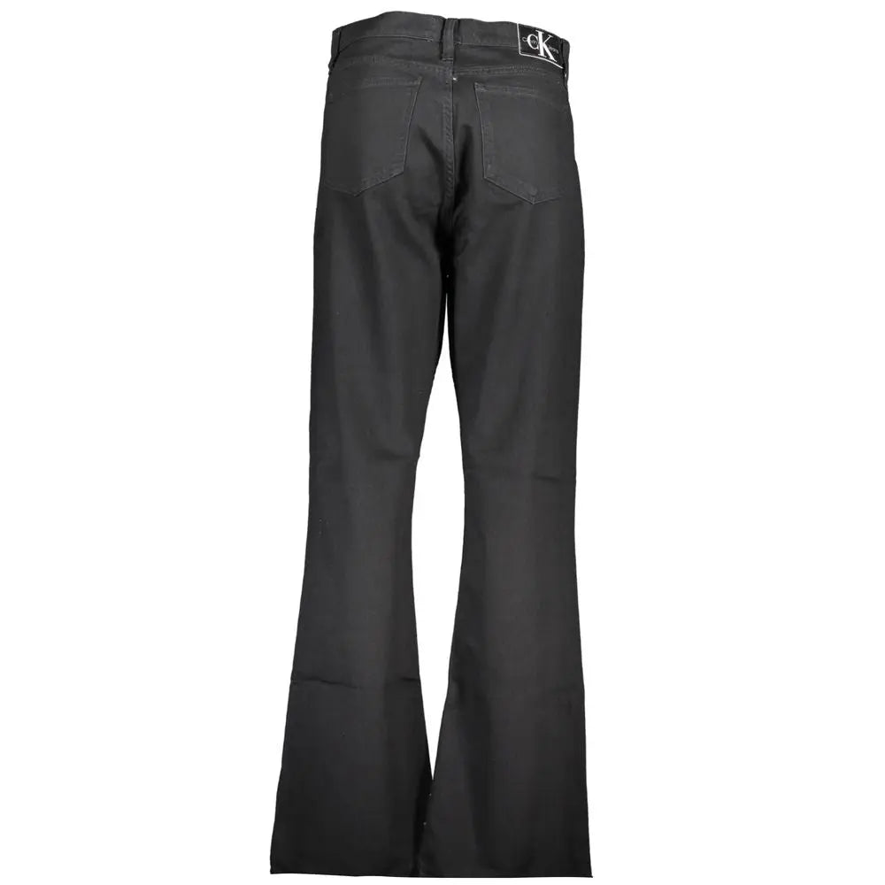 Calvin Klein Schwarz Baumwolle Frauen Jeans Calvin Klein