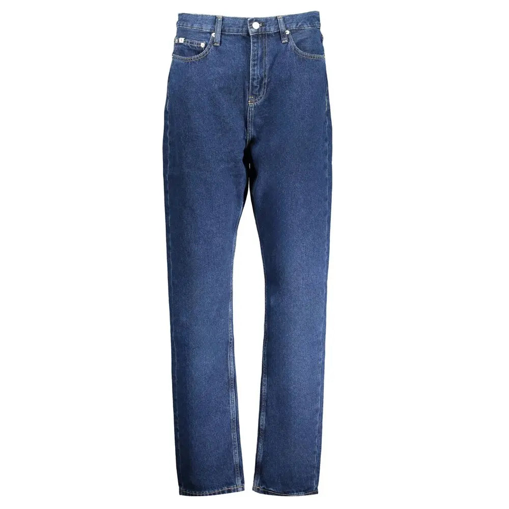 Calvin Klein Blaue Baumwoll-Jeans aus Denim Calvin Klein