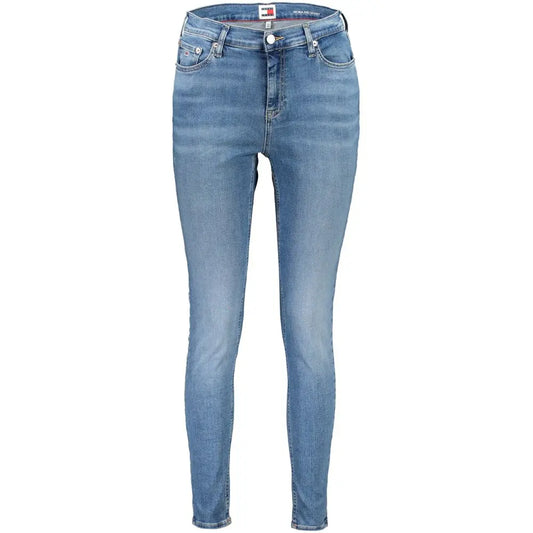Tommy Hilfiger Blaue Baumwolle Frauen Skinny Jean Tommy Hilfiger