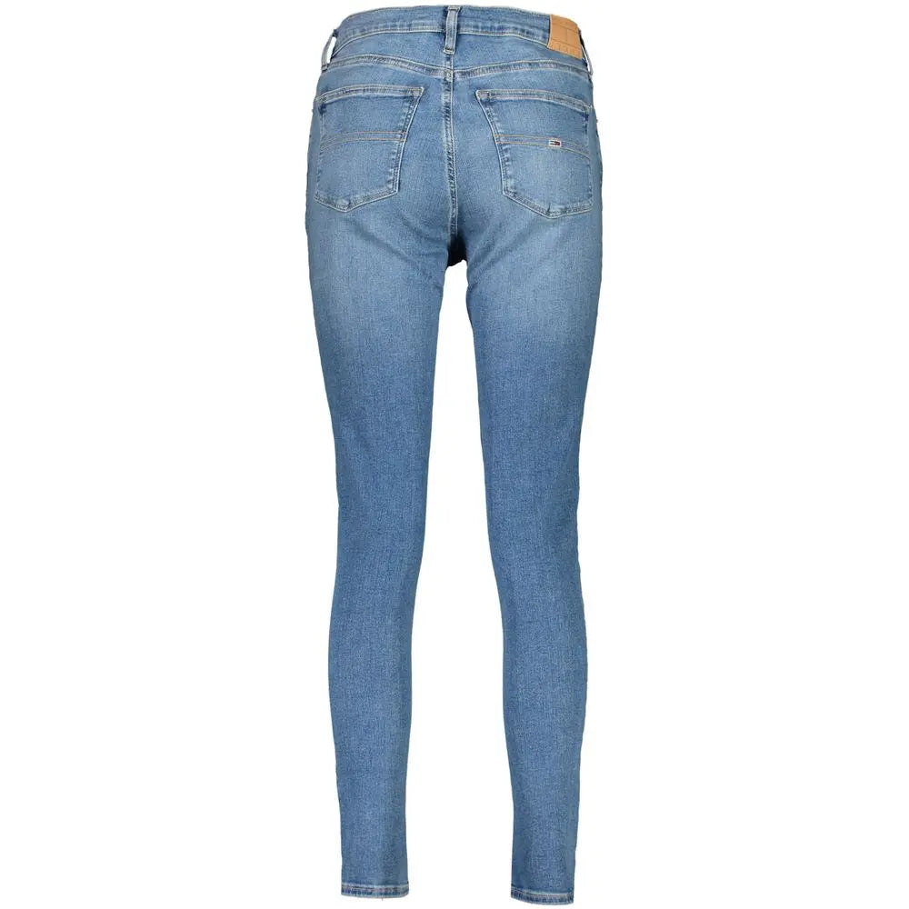 Tommy Hilfiger Blaue Baumwolle Frauen Skinny Jean Tommy Hilfiger