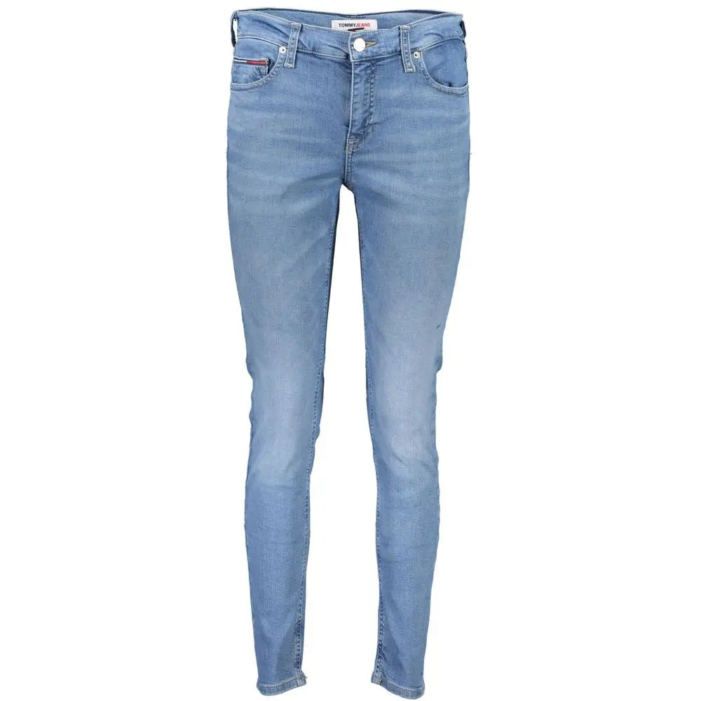Tommy Hilfiger Blaue Baumwolle Frauen Skinny Jean Tommy Hilfiger