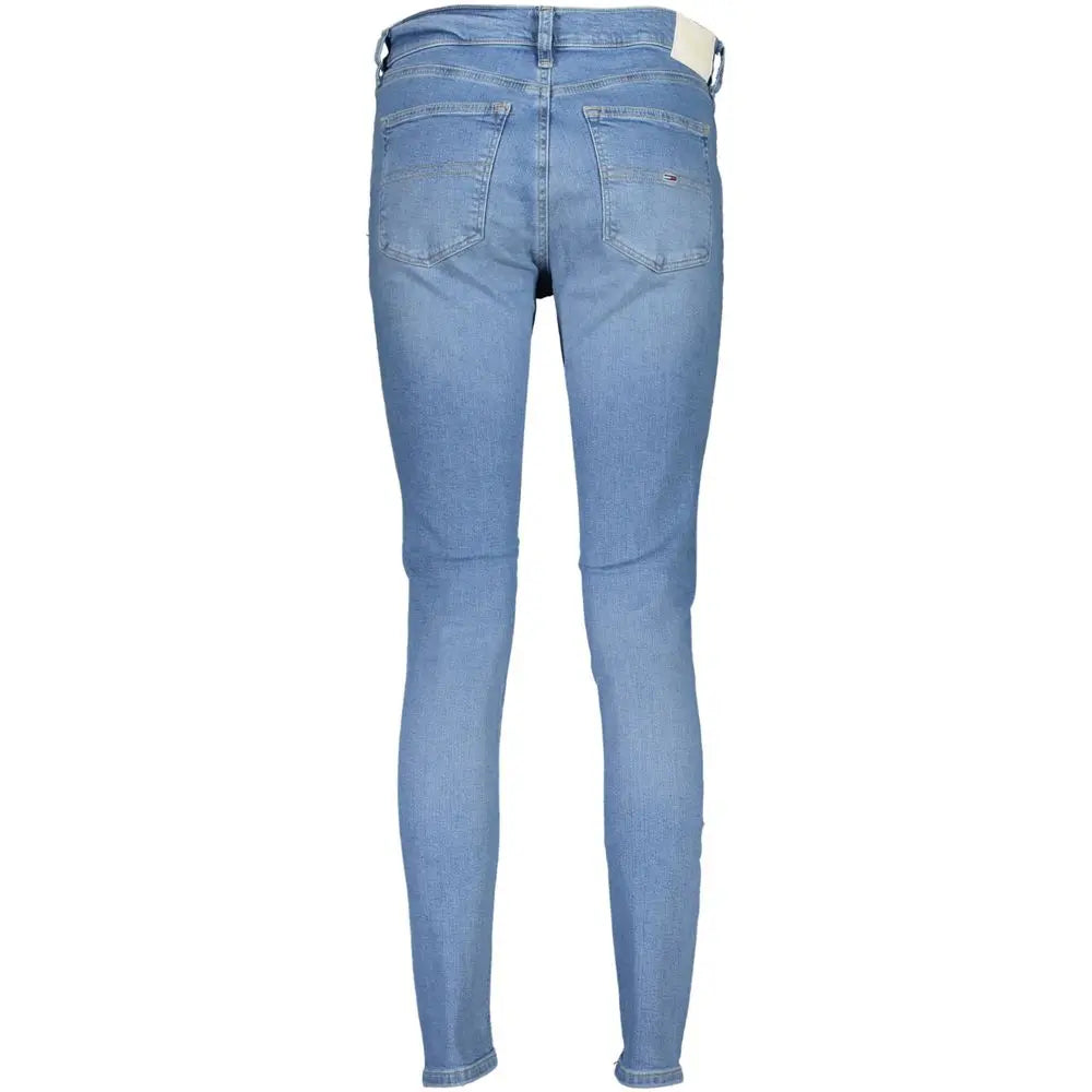Tommy Hilfiger Blaue Baumwolle Frauen Skinny Jean Tommy Hilfiger