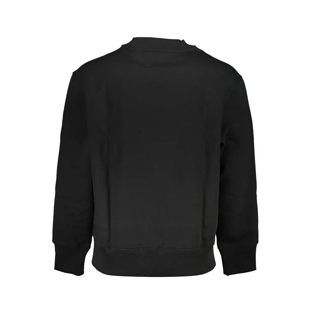Calvin Klein Schwarzer Baumwollpullover für Männer Calvin Klein
