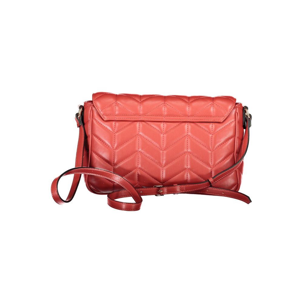 Mario Valentino Rote Polyethylen-Handtasche