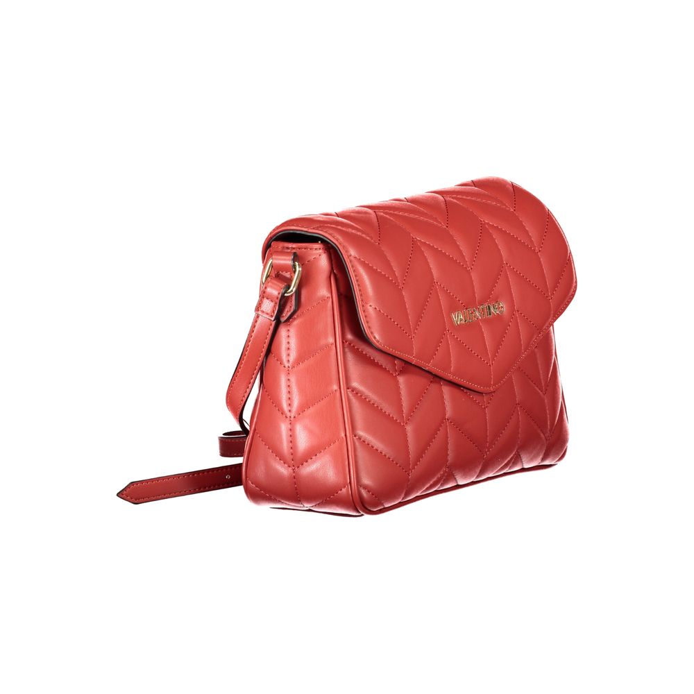 Mario Valentino Rote Polyethylen-Handtasche