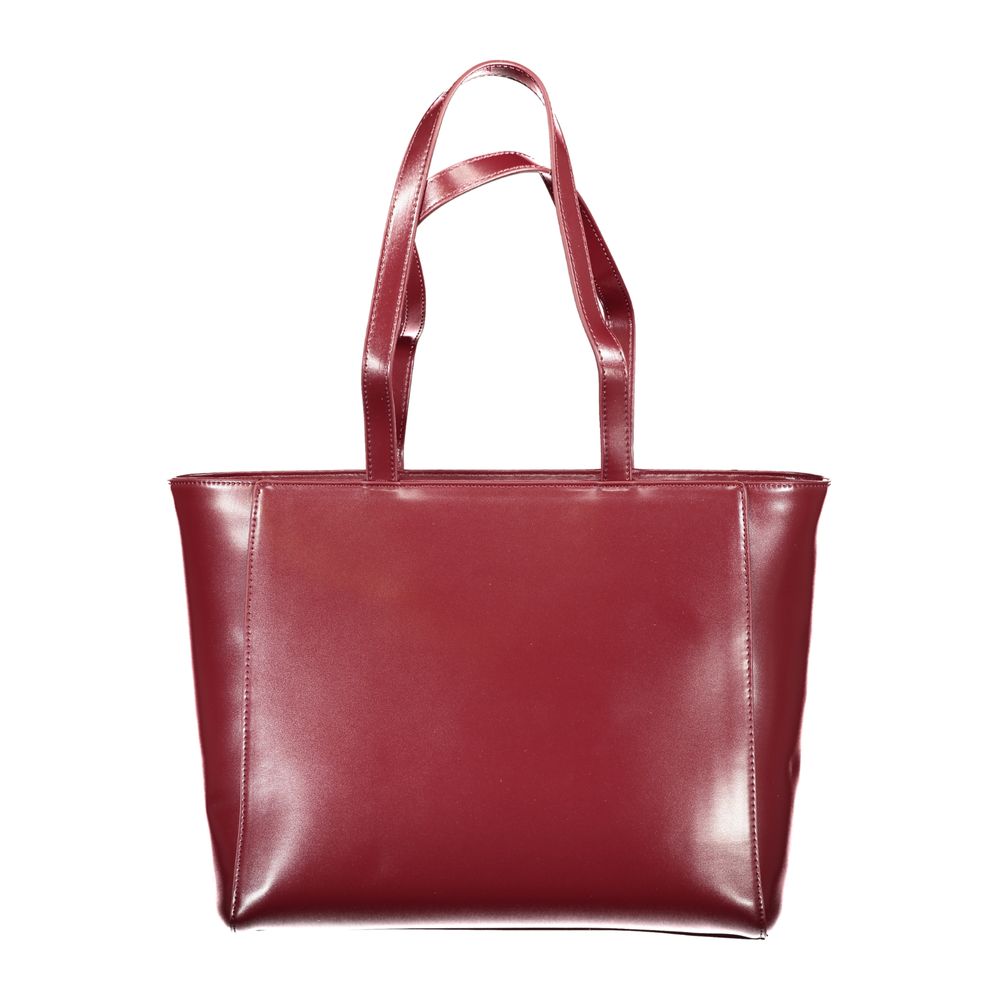 Mario Valentino Handtasche aus rotem Polyethylen