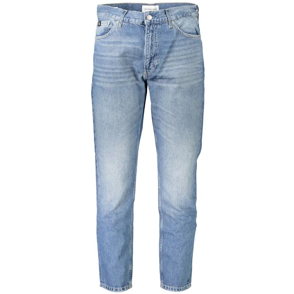 Calvin Klein Blaue Baumwolle Männer Jeans Calvin Klein