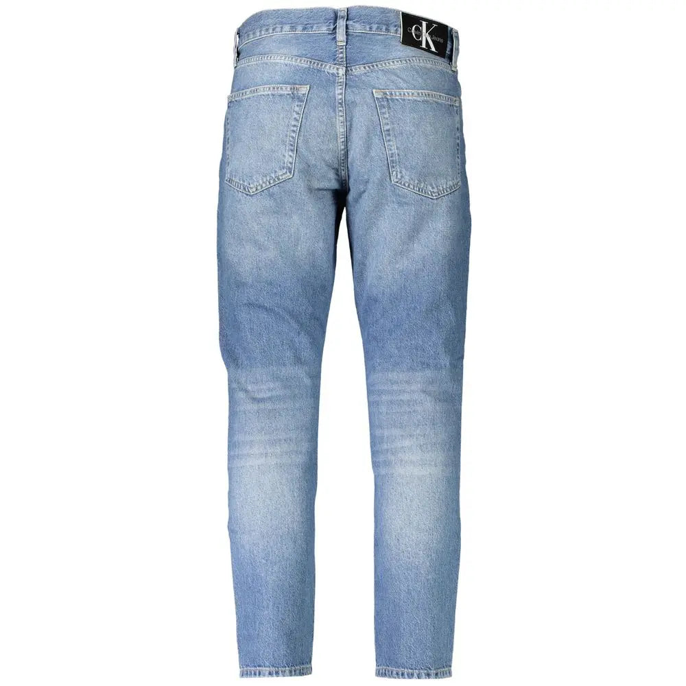 Calvin Klein Blaue Baumwolle Männer Jeans Calvin Klein