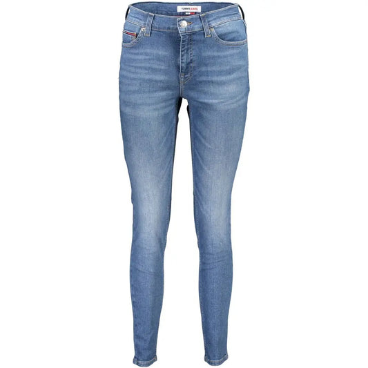 Tommy Hilfiger Blaue Baumwolle Frauen Skinny Jean Tommy Hilfiger