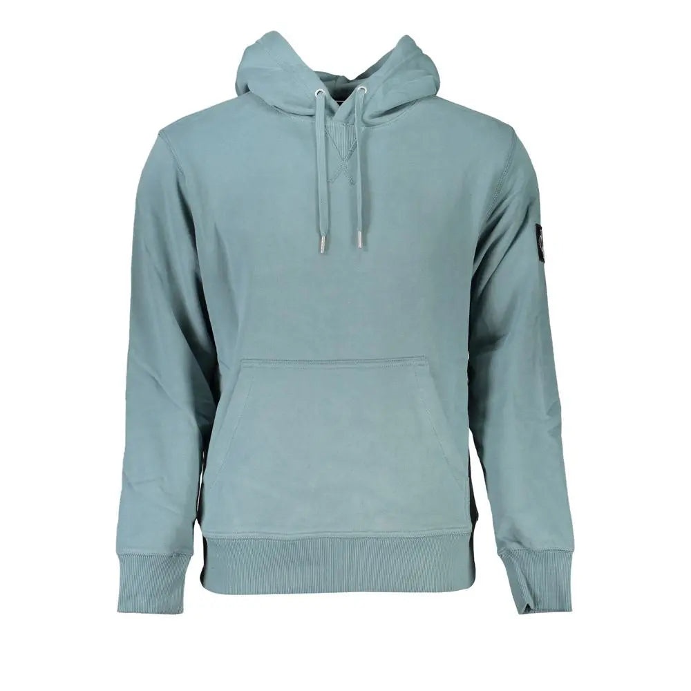 Calvin Klein Grüner Baumwollpullover für Männer Calvin Klein