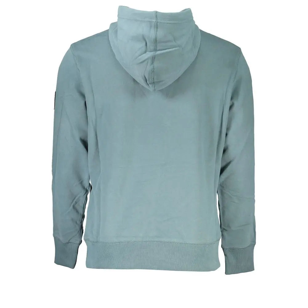 Calvin Klein Grüner Baumwollpullover für Männer Calvin Klein