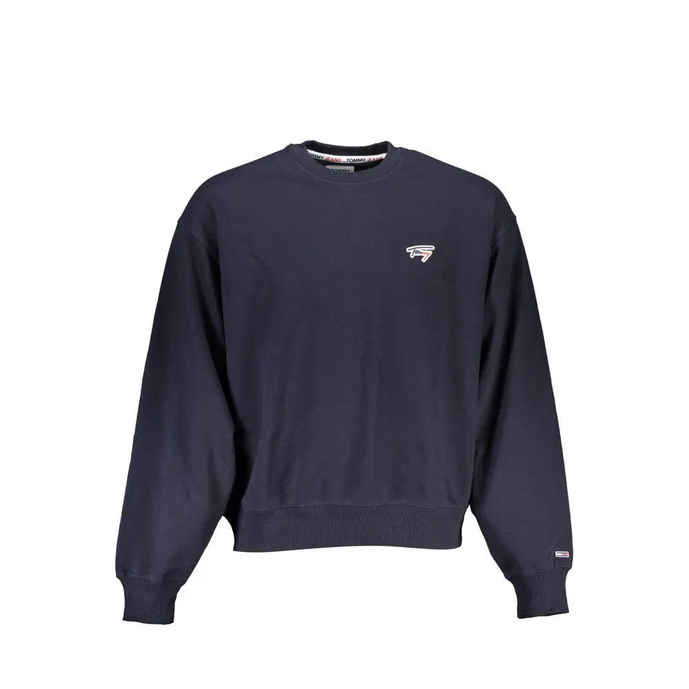 Tommy Hilfiger Blauer Baumwollpullover für Männer Tommy Hilfiger