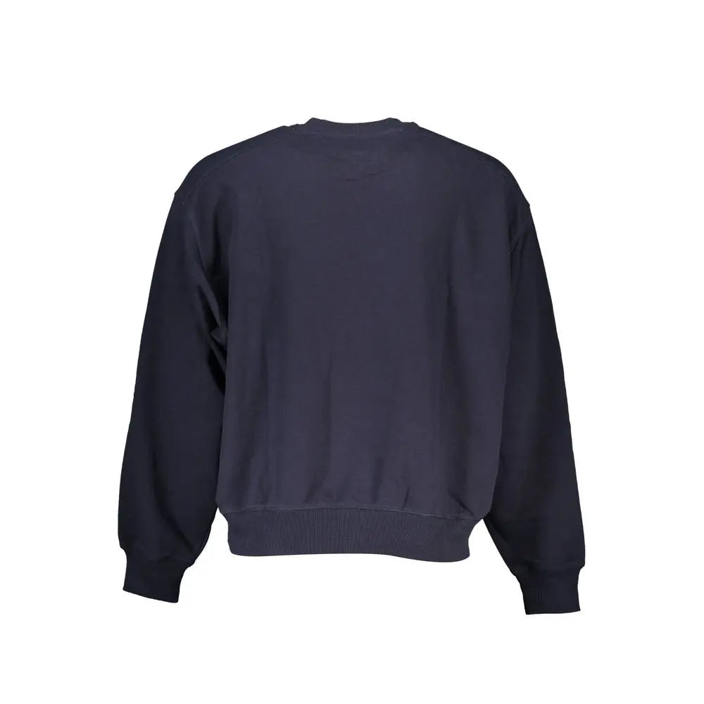 Tommy Hilfiger Blauer Baumwollpullover für Männer Tommy Hilfiger