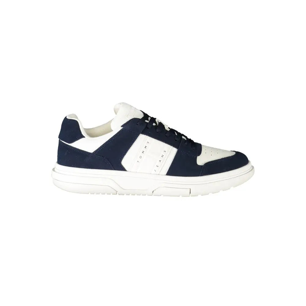 Tommy Hilfiger Blauer Polyester Sneaker Tommy Hilfiger