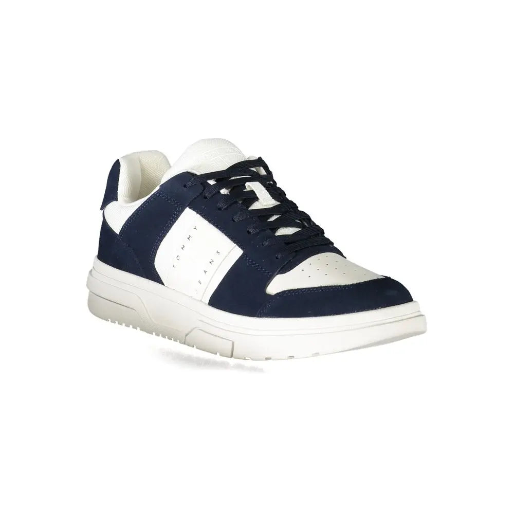 Tommy Hilfiger Blauer Polyester Sneaker Tommy Hilfiger