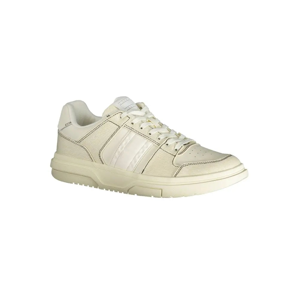 Tommy Hilfiger Sneaker aus weißem Polyester Tommy Hilfiger