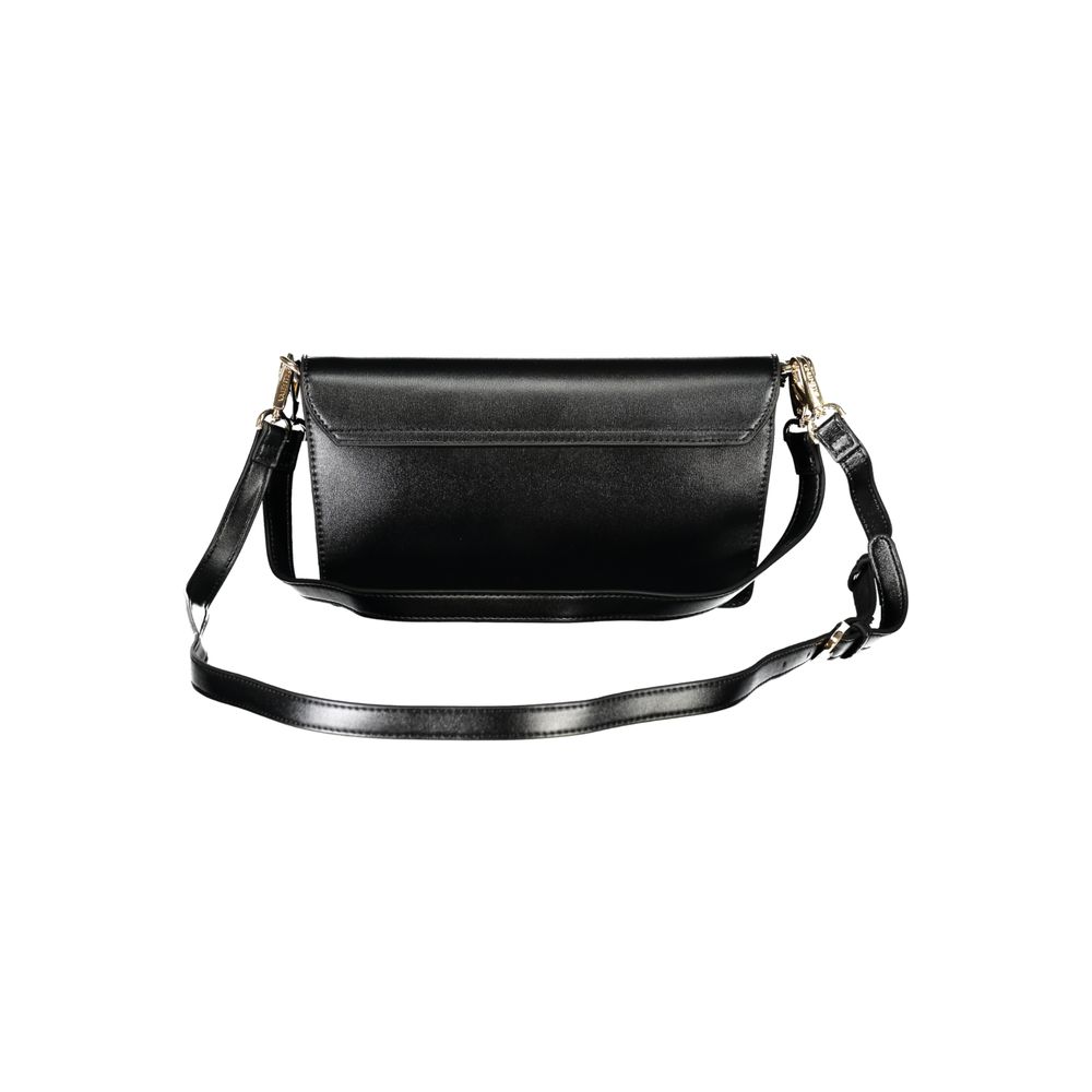Mario Valentino Schwarze Polyethylen-Handtasche