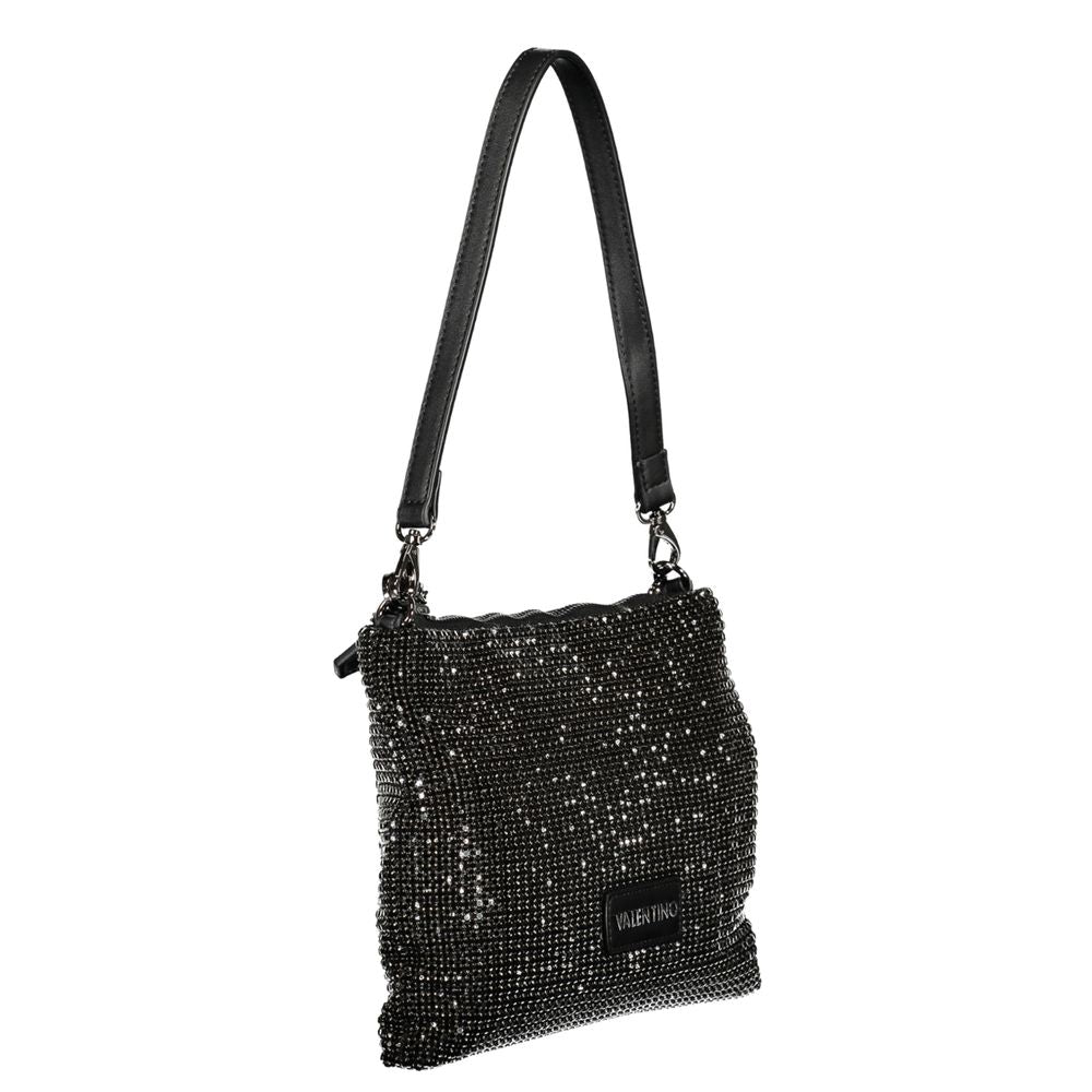 Mario Valentino Schwarze Polyester-Handtasche