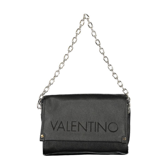 Mario Valentino Schwarze Polyethylen-Handtasche