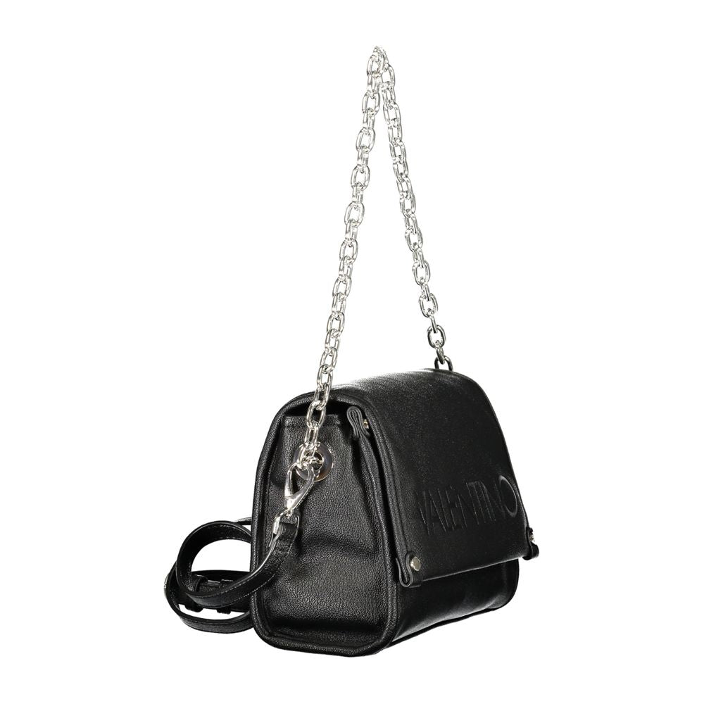 Mario Valentino Schwarze Polyethylen-Handtasche