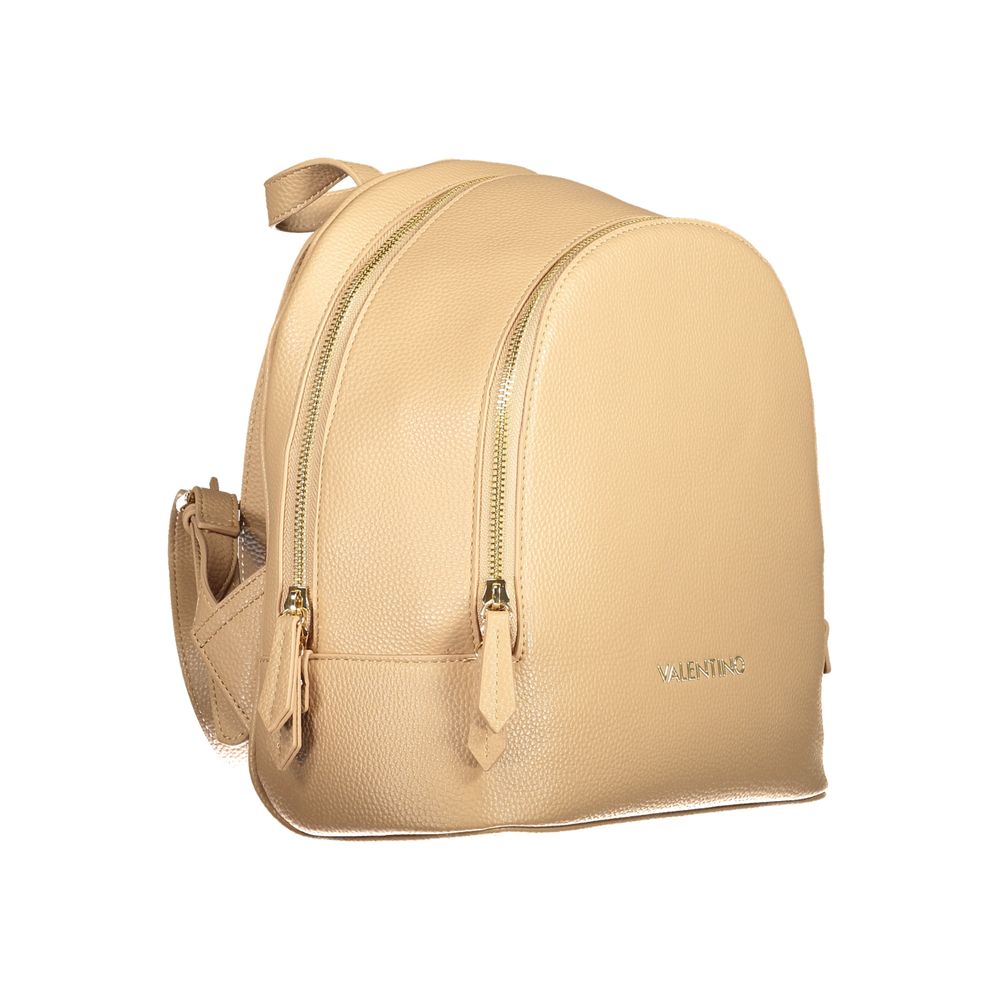 Mario Valentino Beige Polyethylen-Rucksack