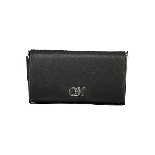 Calvin Klein Schwarze Polyester-Handtasche