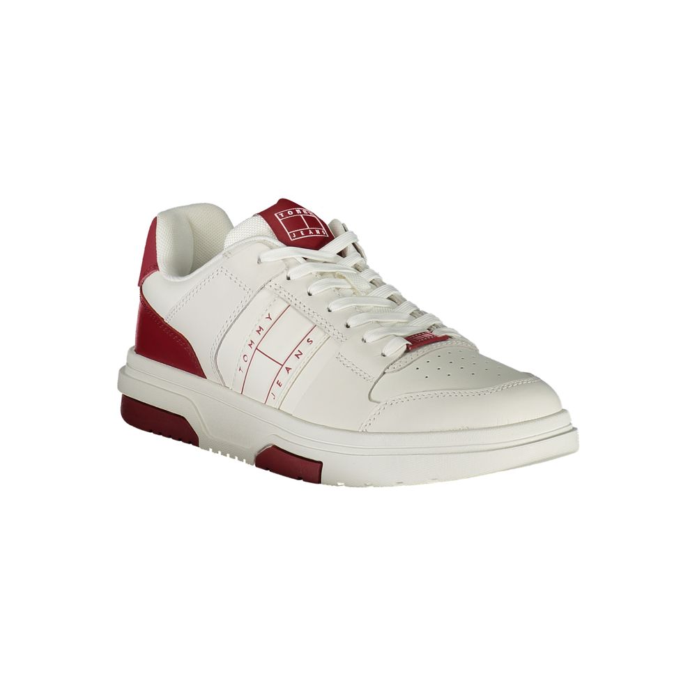 Tommy Hilfiger Sportlicher Sneaker aus Polyester in Rot
