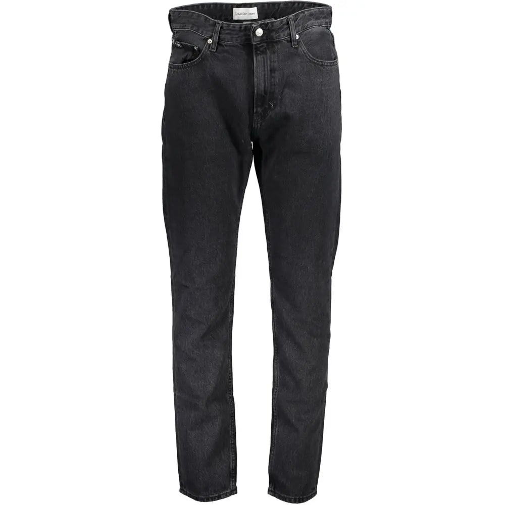 Calvin Klein Schwarz Baumwolle Männer Jeans Calvin Klein