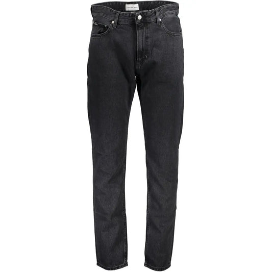 Calvin Klein Schwarz Baumwolle Männer Jeans Calvin Klein