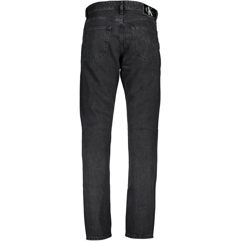 Calvin Klein Schwarz Baumwolle Männer Jeans Calvin Klein