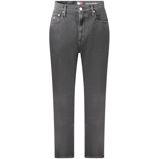 Tommy Hilfiger Schwarze Baumwoll-Jeans aus Denim